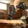 image:imageGALAX PRO 20V Cordless Reciprocating Saw 03000RPM Variable Speed Power Reciprocating with 40Ah Battery 2pcs Wood Blades amp 1pcs Metal BladeWith 40A Battery