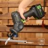 image:imageGALAX PRO 20V Cordless Reciprocating Saw 03000RPM Variable Speed Power Reciprocating with 40Ah Battery 2pcs Wood Blades amp 1pcs Metal BladeWith 40A Battery