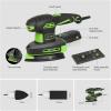 image:imageGALAX PRO Cordless Detail Sander 20V 20Pcs Sandpapers12000 RPM Sanders with Dust Collection System for Tight Spaces Sanding in Home Decoration Battery and Charger IncludedCorded 2in1 Sheet SandersDetail Sanders