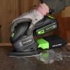 image:imageGALAX PRO Cordless Detail Sander 20V 20Pcs Sandpapers12000 RPM Sanders with Dust Collection System for Tight Spaces Sanding in Home Decoration Battery and Charger IncludedCordless Detail Sander