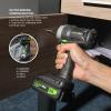 image:imageGALAX PRO Impact Driver 20 V Lithium Ion 14 Hex Cordless Driver with LED Work Light 6 Pieces Screwdriver Bits Variable Speed 02800 RPM 13 Ah Battery and Charger IncludedImpactDrill Driver