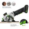 image:imageGALAX PRO Mini Circular Saw DC20V 412 Cordless Circular Saw with 20Ah battery Laser Guide Rip Guide 2 Pcs Blades24T 60T 3400RPM Max Cutting Depth 1111690 11845Cordless Circular Saw