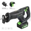 image:imageGALAX PRO Mini Circular Saw DC20V 412 Cordless Circular Saw with 20Ah battery Laser Guide Rip Guide 2 Pcs Blades24T 60T 3400RPM Max Cutting Depth 1111690 11845412Cordless Circular Saw Combo Kit