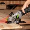 image:imageGALAX PRO Mini Circular Saw DC20V 412 Cordless Circular Saw with 20Ah battery Laser Guide Rip Guide 2 Pcs Blades24T 60T 3400RPM Max Cutting Depth 1111690 1184540A Corded Circular Saw