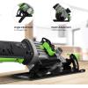 image:imageGALAX PRO Mini Circular Saw DC20V 412 Cordless Circular Saw with 20Ah battery Laser Guide Rip Guide 2 Pcs Blades24T 60T 3400RPM Max Cutting Depth 1111690 11845Cordless Circular Saw