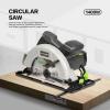 image:imageGALAX PRO Mini Circular Saw DC20V 412 Cordless Circular Saw with 20Ah battery Laser Guide Rip Guide 2 Pcs Blades24T 60T 3400RPM Max Cutting Depth 1111690 1184511A Corded Circular Saw
