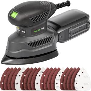 image:imageGALAX PRO Cordless Detail Sander 20V 20Pcs Sandpapers12000 RPM Sanders with Dust Collection System for Tight Spaces Sanding in Home Decoration Battery and Charger IncludedCorded Detail Sander