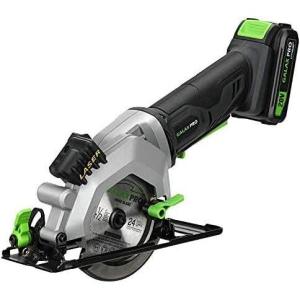 image:imageGALAX PRO Mini Circular Saw DC20V 412 Cordless Circular Saw with 20Ah battery Laser Guide Rip Guide 2 Pcs Blades24T 60T 3400RPM Max Cutting Depth 1111690 11845Cordless Circular Saw