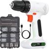 image:imageGALAX PRO 35A 6 Variable Speed Oscillating Multi Tool Kit AND 12V Light Weight Cordless Drill Driver with Work Light
