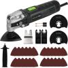 image:imageGALAX PRO 35A 6 Variable Speed Oscillating Multi Tool Kit AND 12V Light Weight Cordless Drill Driver with Work Light