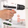 image:imageGALAX PRO Drill Driver Lightweight 12V 2 Speed Cordless Drill Maximum Torque 25 NM 38 Inch Keyless Chuck Streamlined Design with 6 Accessories