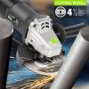 image:imageGALAX PRO Electric Angle GrinderEquipped with 40 Amps Motor with 520W Max Output Power412 inch Corded Angle Grinder 12000RPM with Cutting amp Grinding WheelsFlap Disc and Auxiliary Handle