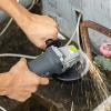 image:imageGALAX PRO Electric Angle GrinderEquipped with 40 Amps Motor with 520W Max Output Power412 inch Corded Angle Grinder 12000RPM with Cutting amp Grinding WheelsFlap Disc and Auxiliary Handle