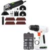 image:imageGALAX PRO 35A 6 Variable Speed Oscillating Multi Tool Kit AND 12V Light Weight Cordless Drill Driver with Work Light