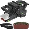 image:imageGALAX PRO 8 Amperes Belt Sander 120380RPM with Variable Speed Settings 5 Pieces Sanding Belts3x21 Inch and Dust Bag for Stock Removal
