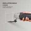 image:imageGALAX PRO 22000 OPM 15A Oscillating Multi Tool 3 Degree Oscillating Angle with 3 Pieces Saw Blades 1 Piece Semi Circle Blade Sanding Plate 6 Pieces Sanding Papers for Grinding20A