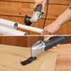 image:imageGALAX PRO 22000 OPM 15A Oscillating Multi Tool 3 Degree Oscillating Angle with 3 Pieces Saw Blades 1 Piece Semi Circle Blade Sanding Plate 6 Pieces Sanding Papers for Grinding20A