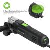 image:imageGALAX PRO 22000 OPM 15A Oscillating Multi Tool 3 Degree Oscillating Angle with 3 Pieces Saw Blades 1 Piece Semi Circle Blade Sanding Plate 6 Pieces Sanding Papers for Grinding35A