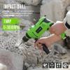 image:imageGALAX PRO 45Amp 03000RPM Corded Hammer Drill 5pcs Bit Hammer and Drill 2 Functions in 1 with 12 Variable Speed 12 Inch Keyed Metal Chuck 360Rotating HandleHammerdrill with 13pcs Accessories