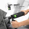 image:imageGALAX PRO 45Amp 03000RPM Corded Hammer Drill 5pcs Bit Hammer and Drill 2 Functions in 1 with 12 Variable Speed 12 Inch Keyed Metal Chuck 360Rotating HandleHammerdrill with 105pcs Accessories