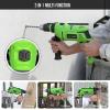 image:imageGALAX PRO 45Amp 03000RPM Corded Hammer Drill 5pcs Bit Hammer and Drill 2 Functions in 1 with 12 Variable Speed 12 Inch Keyed Metal Chuck 360Rotating HandleHammerdrill with 13pcs Accessories