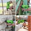 image:imageGALAX PRO 45Amp 03000RPM Corded Hammer Drill 5pcs Bit Hammer and Drill 2 Functions in 1 with 12 Variable Speed 12 Inch Keyed Metal Chuck 360Rotating HandleHammerdrill with 13pcs Accessories