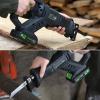 image:imageGALAX PRO 20 V Max Cordless Combo Kit 20 Nm Impact Drill Driver Reciprocating Saw 03000 SPM 13 Ah Liion Battery Pack with Charger and 7 Pieces blades