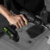 image:imageGALAX PRO 20V Lithium Ion Battery Pack 13Ah Replacement Battery with Charger BlackGreen 26W 53x49x27 Inch for Cordless Power Tools