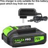image:imageGALAX PRO 20V Max LiIon Battery Charger 20V 23 Hours Quick Battery Charger for GALAX PRO Cordless Power ToolsNot Suitable for Other Brands Batteries
