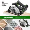 image:imageGALAX PRO DC20V 512 Cordless Circular Saw with 2Pcs Blades 18T48T 3800RPM Variable Speed Includes 20Ah Lithium Battery and Fast Charger Max Cutting Depth 15890 171645