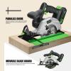 image:imageGALAX PRO DC20V 512 Cordless Circular Saw with 2Pcs Blades 18T48T 3800RPM Variable Speed Includes 20Ah Lithium Battery and Fast Charger Max Cutting Depth 15890 171645