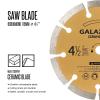 image:imageGALAX PRO Saw Blade Set Pack of 4 Assorted 60T HSS Metal24T TCT WoodDiamond 412Inch Circular Saw Blade with 38 Arbor for Fast Cutting