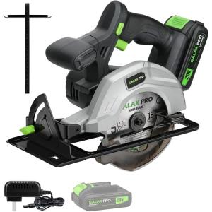 image:imageGALAX PRO DC20V 512 Cordless Circular Saw with 2Pcs Blades 18T48T 3800RPM Variable Speed Includes 20Ah Lithium Battery and Fast Charger Max Cutting Depth 15890 171645
