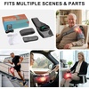 image:imageGALAX PRO Knee Electric Massager with Heat Cordless Heated Knee Massage for Pain Relief with 3 Heating Levels 6 Vibration Modes LED Screen amp Adjustable Strap