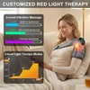 image:imageGALAX PRO Knee Electric Massager with Heat Cordless Heated Knee Massage for Pain Relief with 3 Heating Levels 6 Vibration Modes LED Screen amp Adjustable Strap