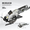 image:imageGALAX PRO Corded Mini Circular Saw 4A with Laser Guide 2 Saw Blades