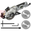 image:imageGALAX PRO Corded Mini Circular Saw 4A with Laser Guide 2 Saw Blades